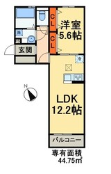 アゼリア松戸の物件間取画像